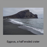 Eggoya, a half eroded crater